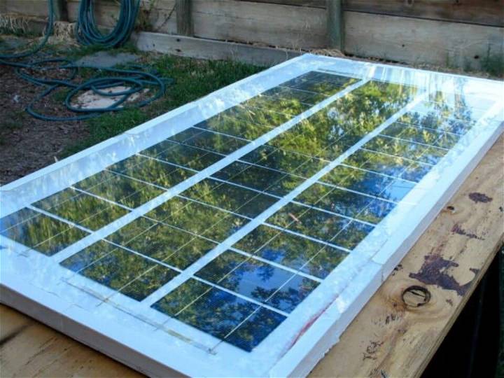 Homemade 63 Watt Solar Panel 2