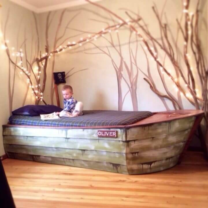 How to Build Child’s Pirate Ship Bed