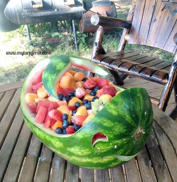 How to Carve a Whale Watermelon