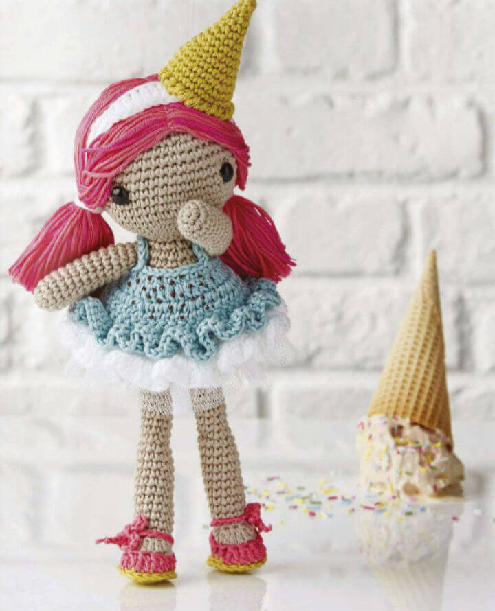 How to Crochet Gelato Doll - Free Pattern