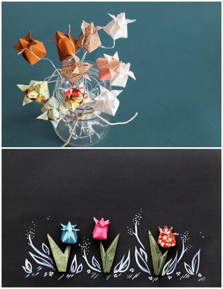 How to DIY Origami Flowers