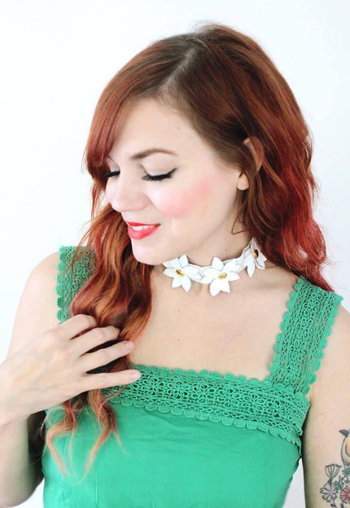 How to Make Daisy Statement Necklace