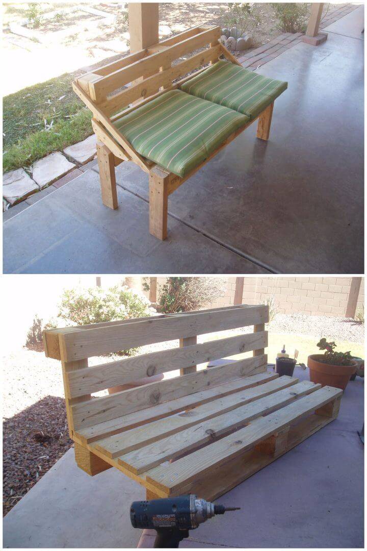 How to Make Pallet Bench