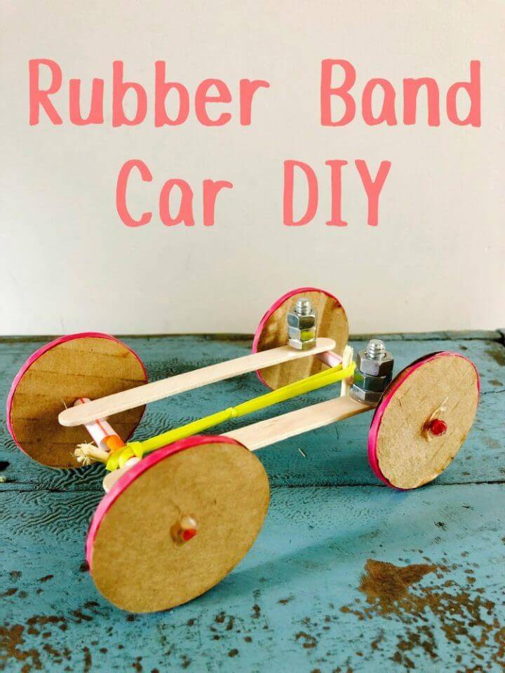 How to Make Rubber Band Car