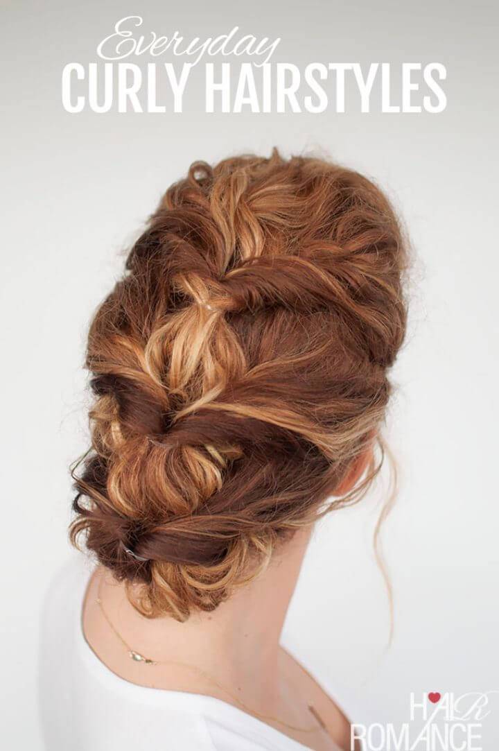 How to Make Twisted Updo
