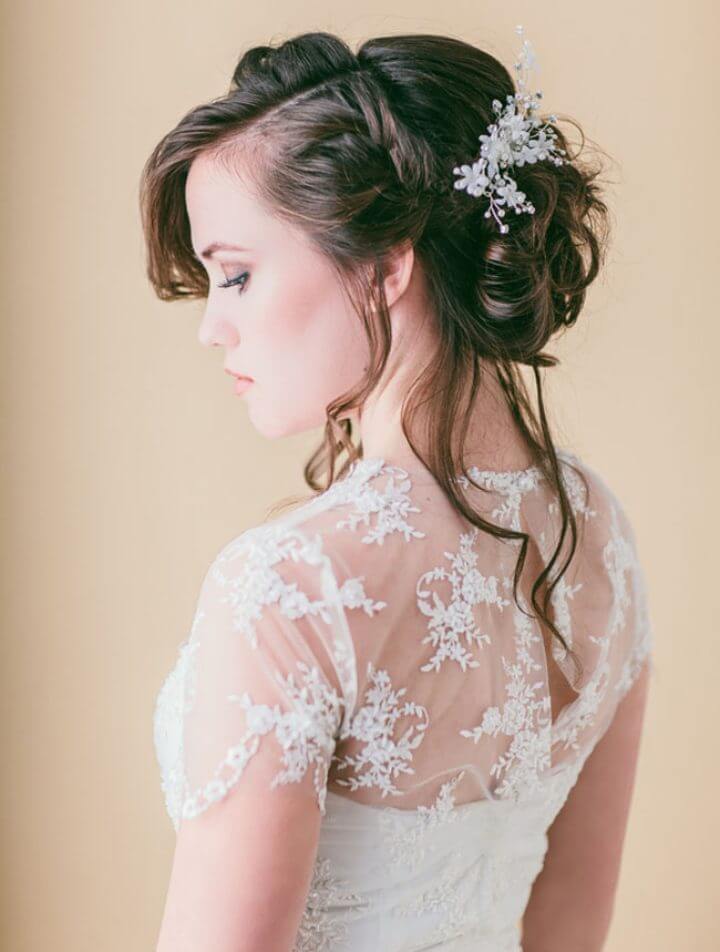 Loose Braided Updo