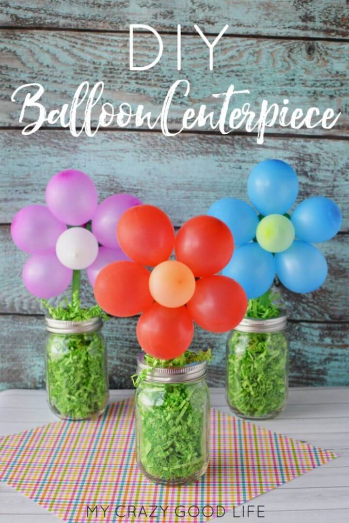 Make Balloon Flower Centerpieces