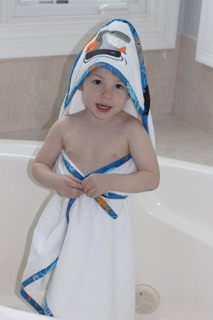How to Make a Hooded Baby Towel