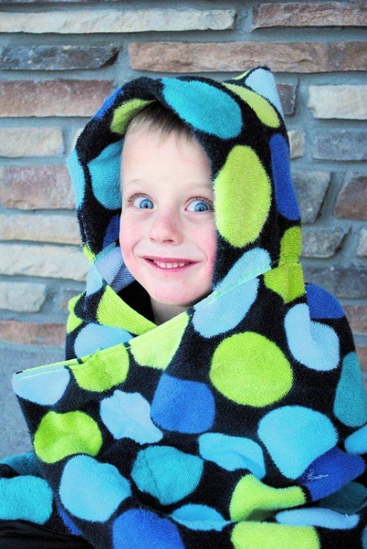DIY Hooded Towel for Toddlers and Kids