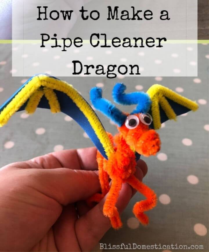 Make a Pipe Cleaner Dragon