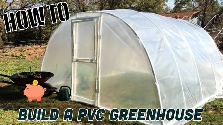 Easy DIY PVC Arched Greenhouse