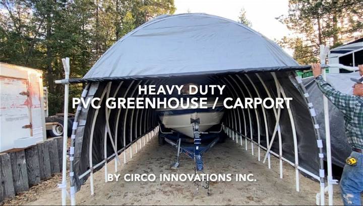 PVC Heavy Duty Greenhouse Ideas