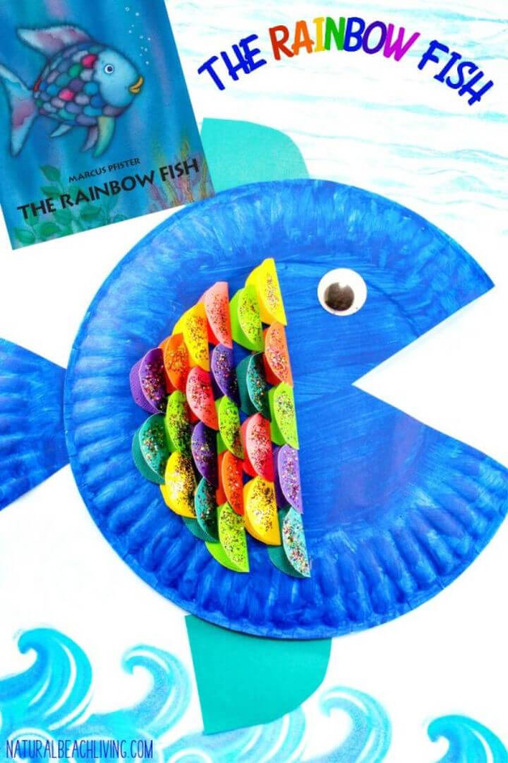 Paper Plate Fish Craft for Kindergarteners