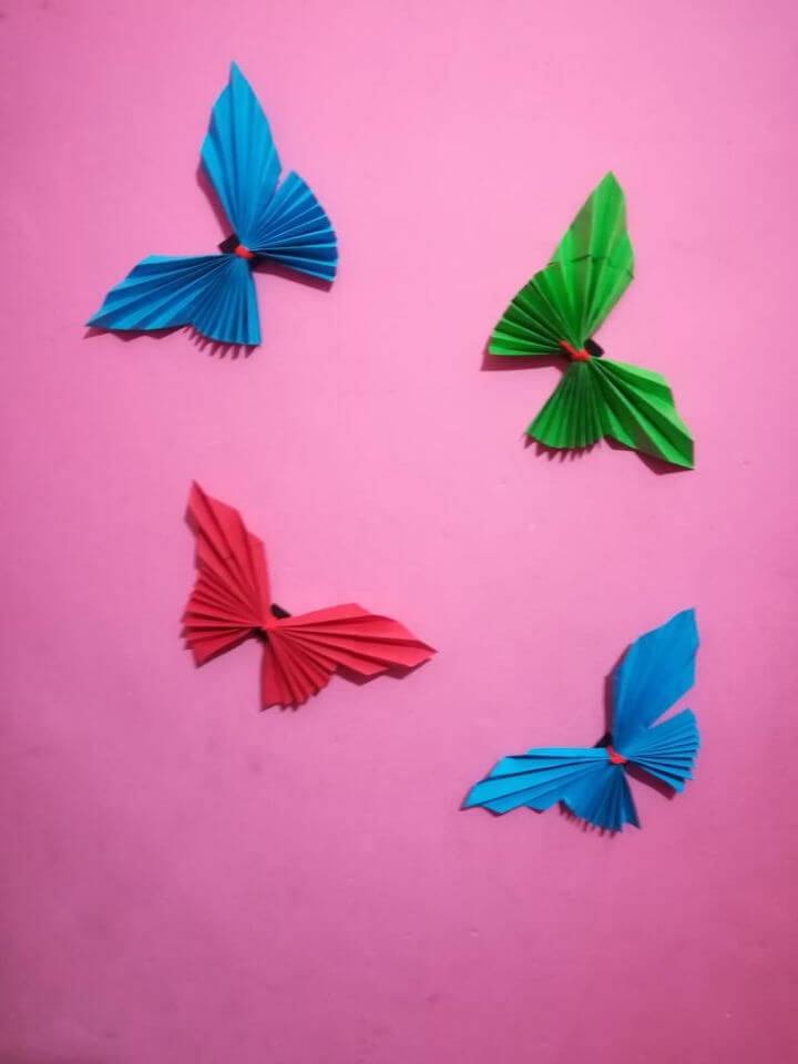 Quick DIY Origami Butterfly at Home