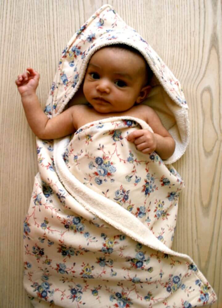Sew Your Own Hooded Baby Towel