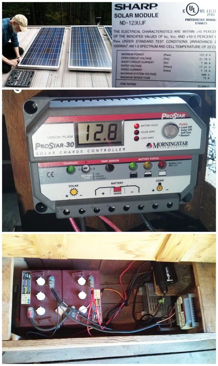 Simple DIY Home Solar Power System