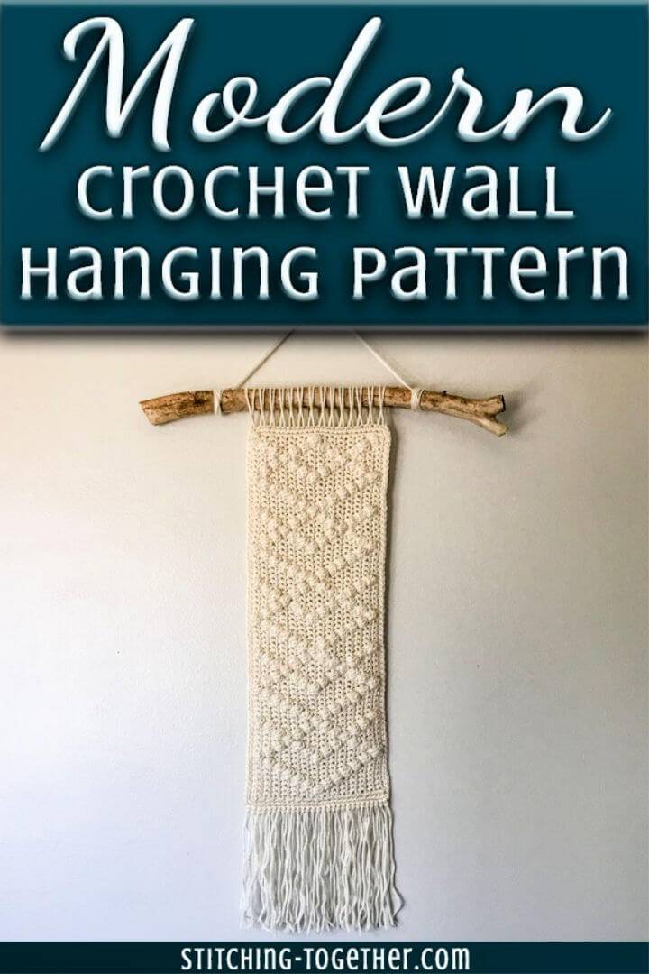 Simple to Crochet Wall Hanging