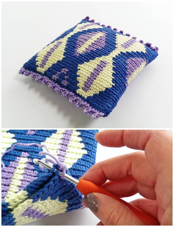 Tapestry Crochet for Beginners Free Pattern