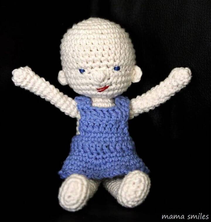 Waldorf Inspired Baby Doll Free Crochet Pattern