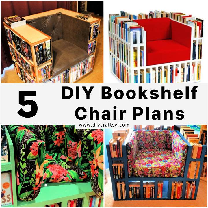 bookshelf chair plans