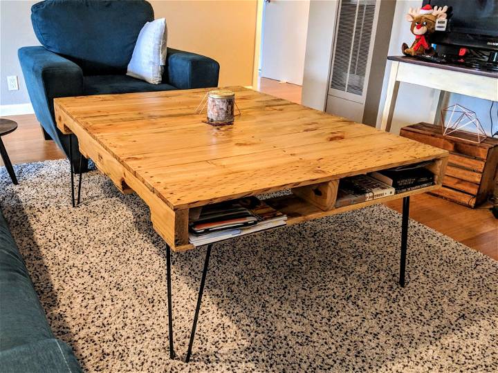 1 Hour Pallet Coffee Table