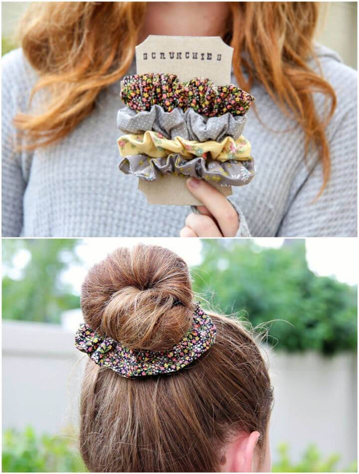 Quick and Easy DIY Scrunchies