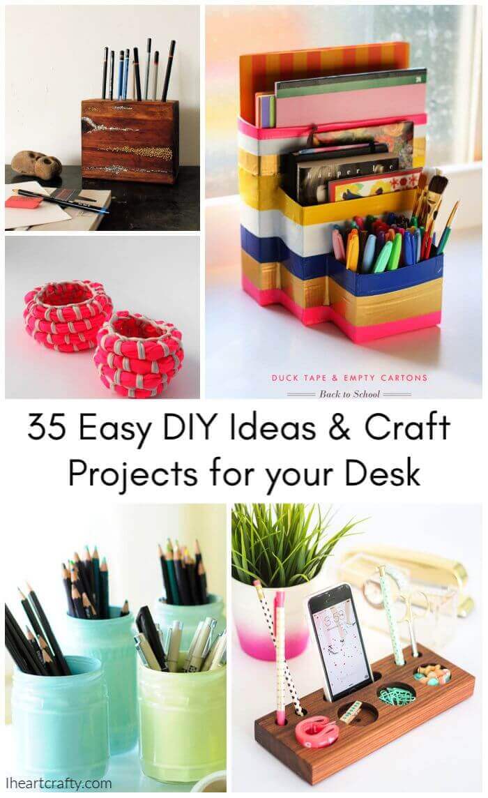 How to make Desk Organizer  Easy Paper Crafts Idea #deskorganiser