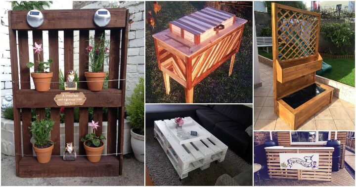 72 Incredible Pallet Ideas To Recycle & Reuse Free Pallets ⋆ DIY Crafts
