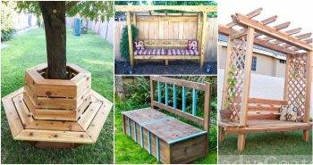 75 Ultimate DIY Outdoor Bench Plans