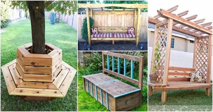 75 Ultimate Diy Outdoor Bench Plans Crafts - Diy Backyard Bench Ideas