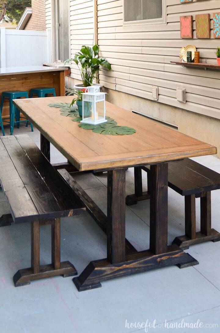 Diy Outdoor Dining Table Plans, Dining Table Plans Diy