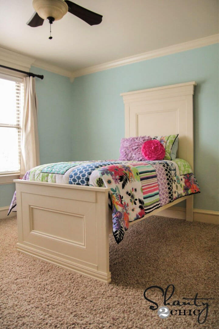 Amazing DIY Twin Bed