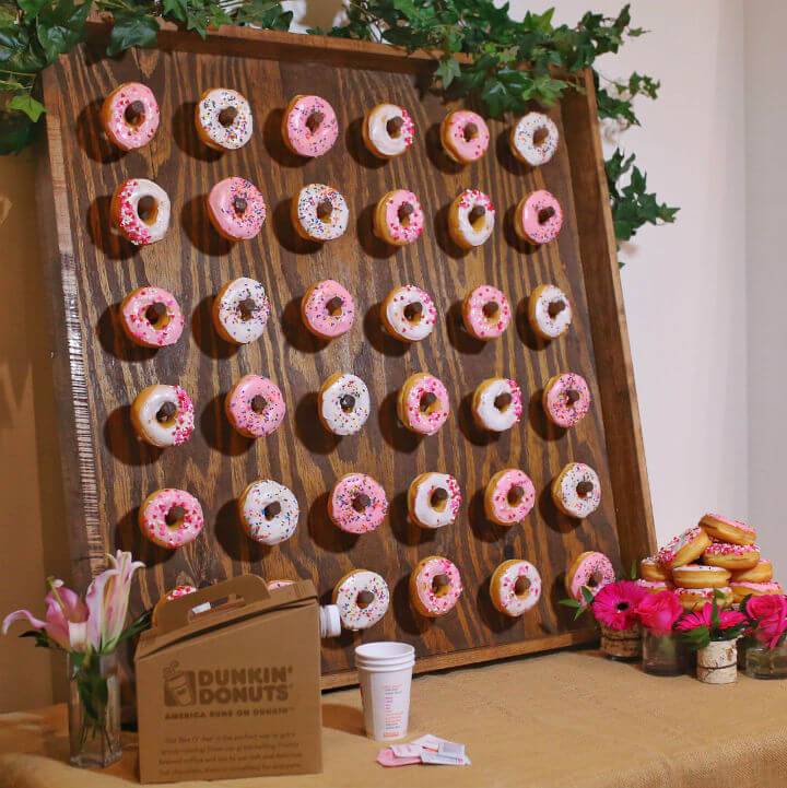 Awesome DIY Donut Wall