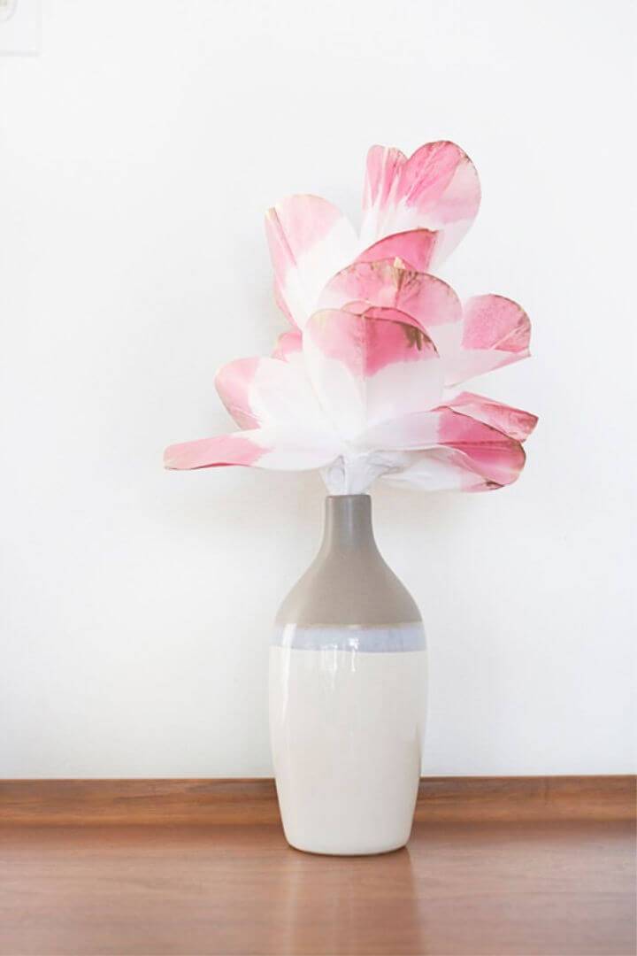 Awesome DIY Spring Tissue Paper Flower