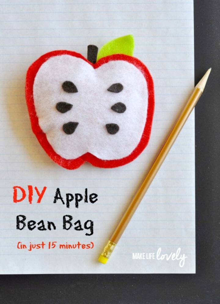 Bean Bag Apple in 15 Minutes