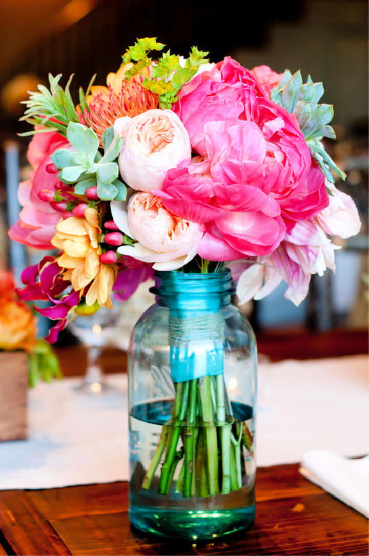 Best DIY Mason Jar Flower Arrangements