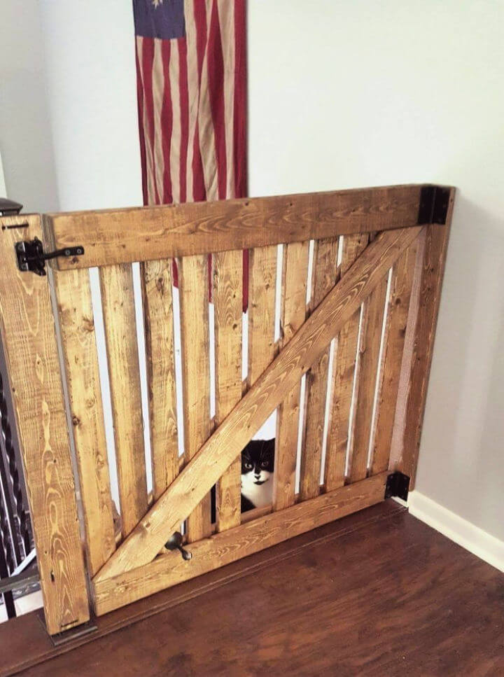 Baby Gate Baby Gate for Stairs Custom Baby Gate Wooden Baby Gate Dog Gate  Half Door Baby Gate With Cat Door Barn Door Gate 