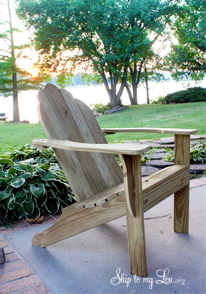 DIY Adirondack Chair - Step by Step Instructions