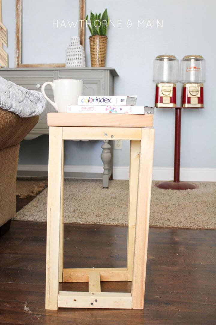 Build Your Own Wood Side Table