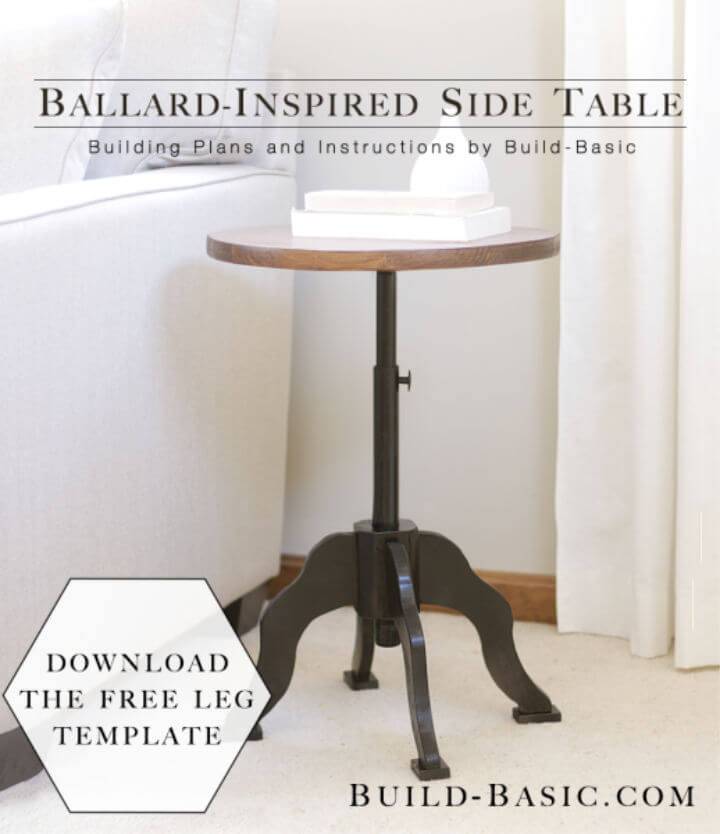 Build a Ballard Inspired Side Table