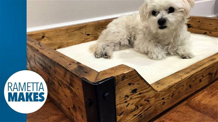 Build a Custom Pallet Dog Bed