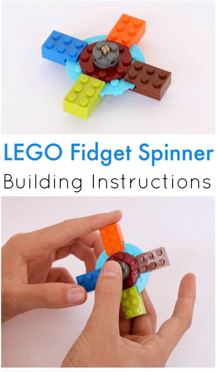 Build a Fidget Spinner With Lego Bricks