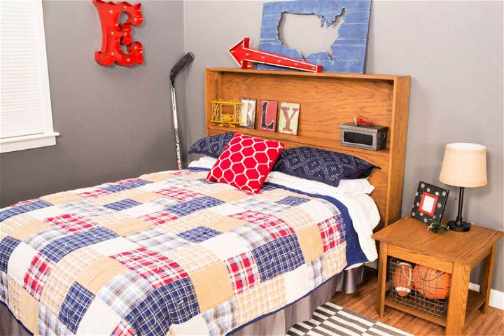 Build a Wooden Headboard with Storage