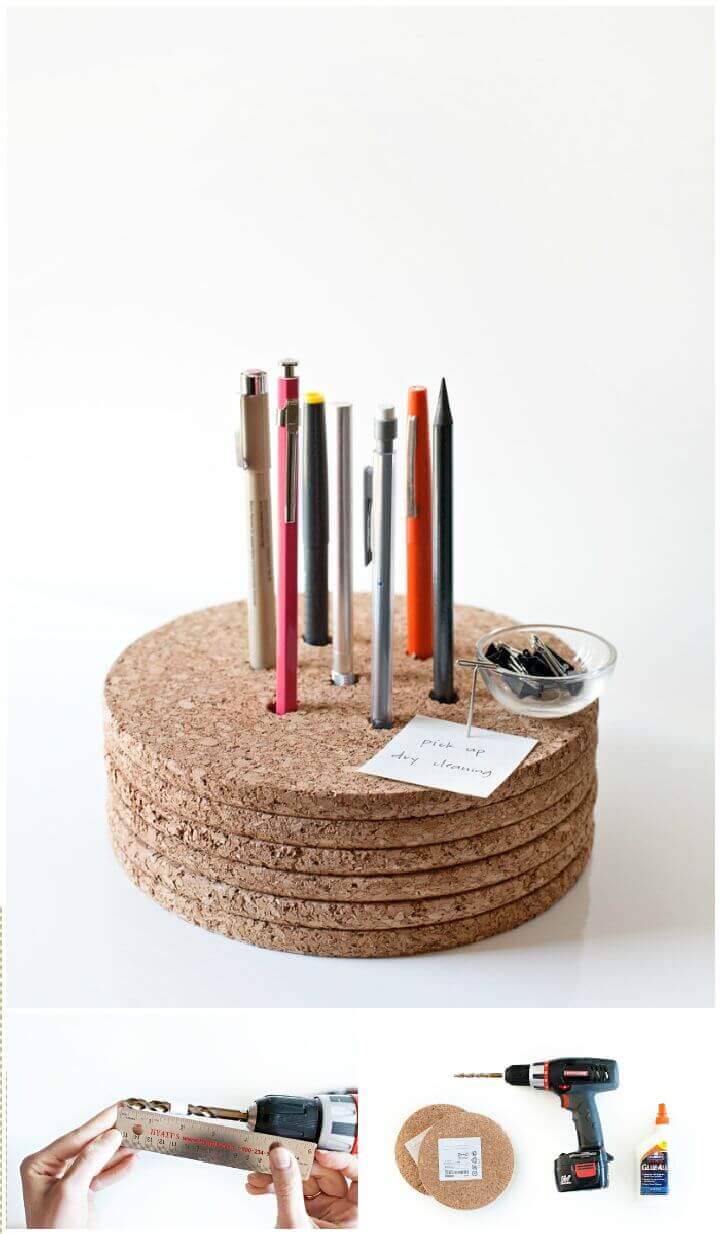 CREATE CORK PENCIL HOLDER