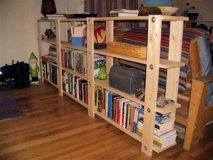 Cheap and Easy Low-Waste Bookshelf