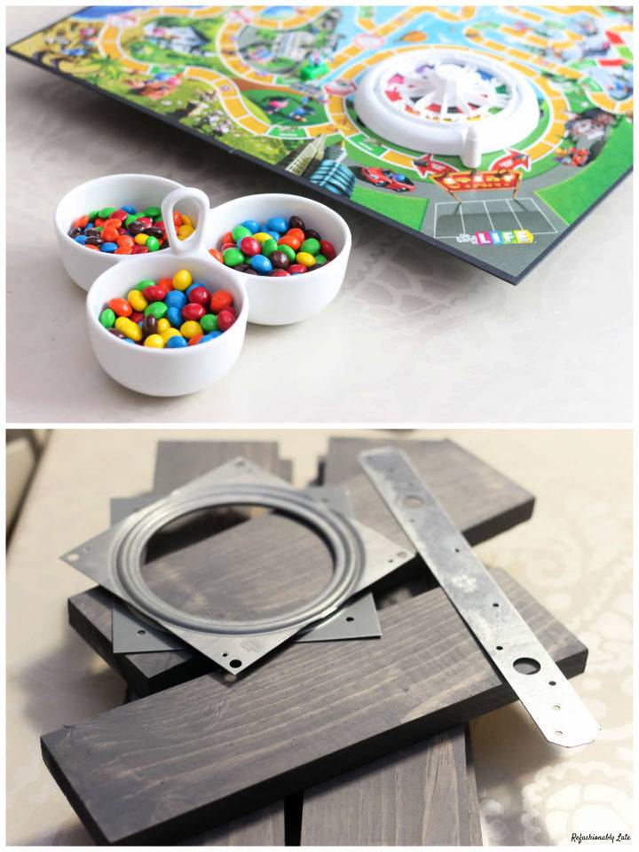 Cheap and Easy DIY Lazy Susan for Board Games