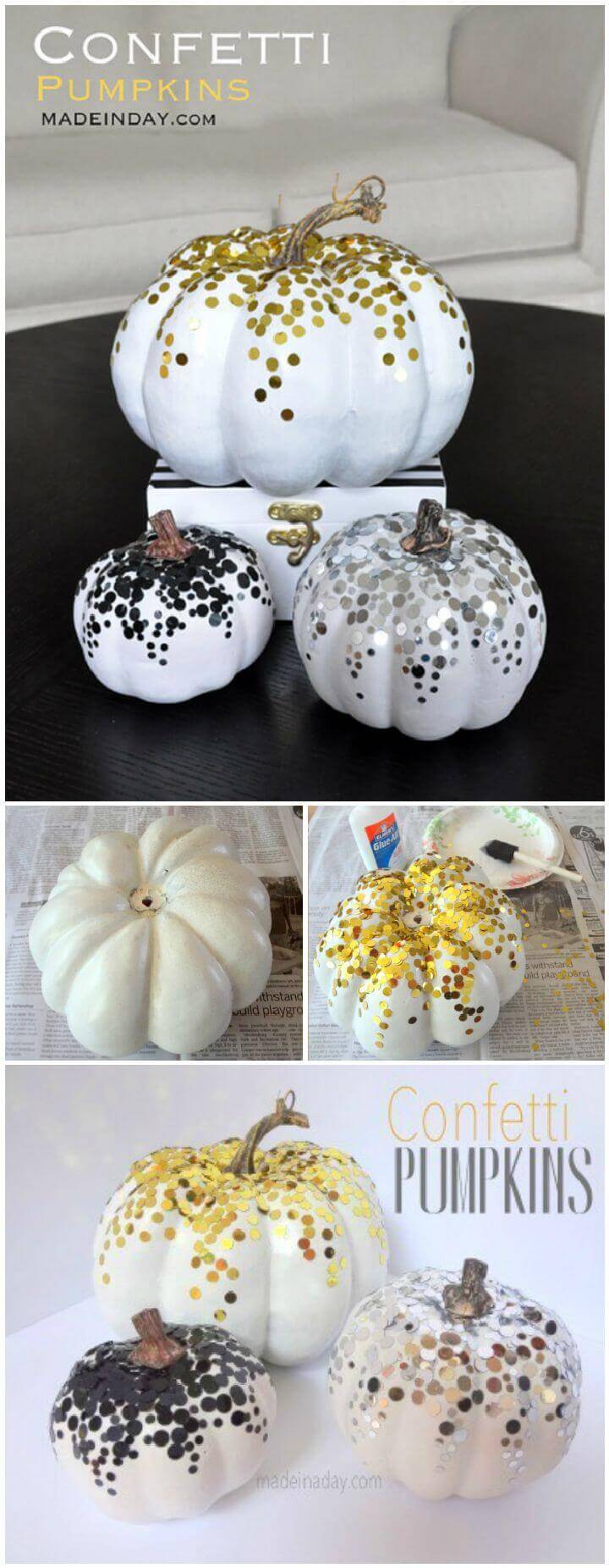 Confetti Pumpkins