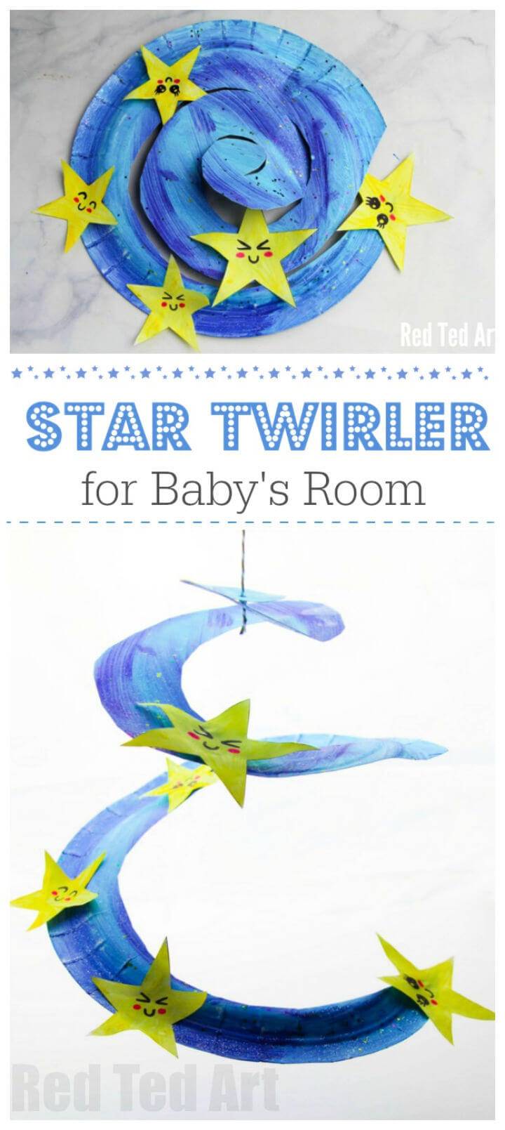 Create Paper Plate Star Twirler