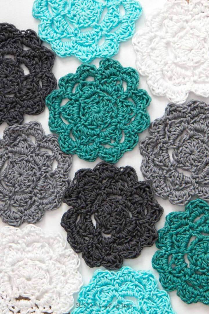 Crochet Coaster Pattern for Beginners