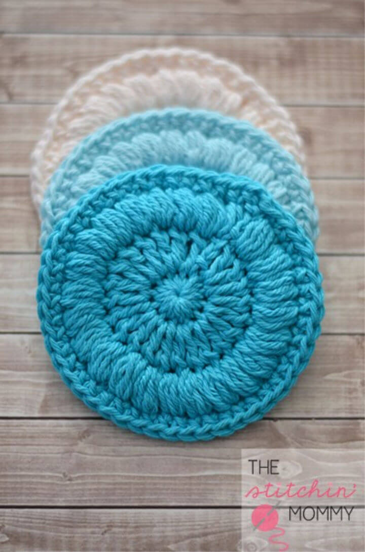 How to Crochet Face Scrubbies - Free Pattern